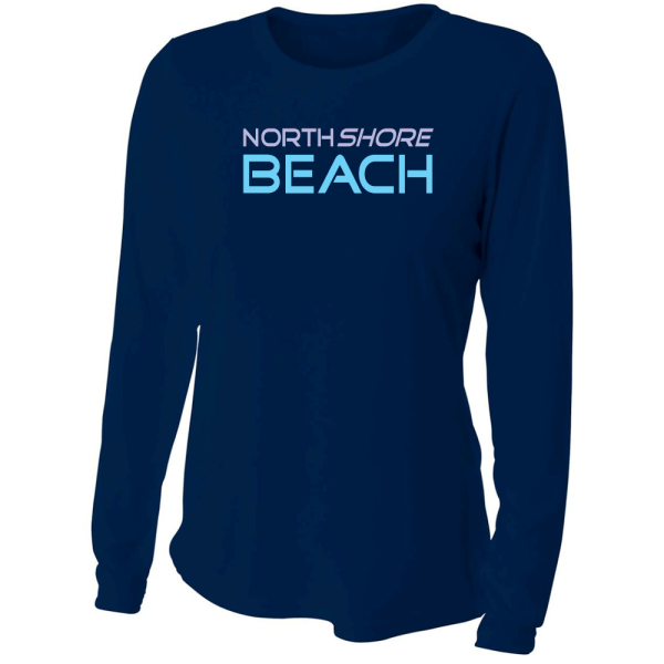 A4® Women's Long-sleeve Cooling Crew